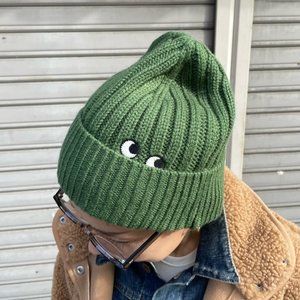 Uniqlo x Anya Hindmarch Heattech Beanie - Green